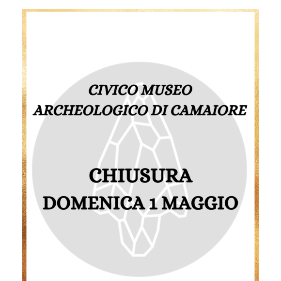 Chiusura domenica 1 maggio